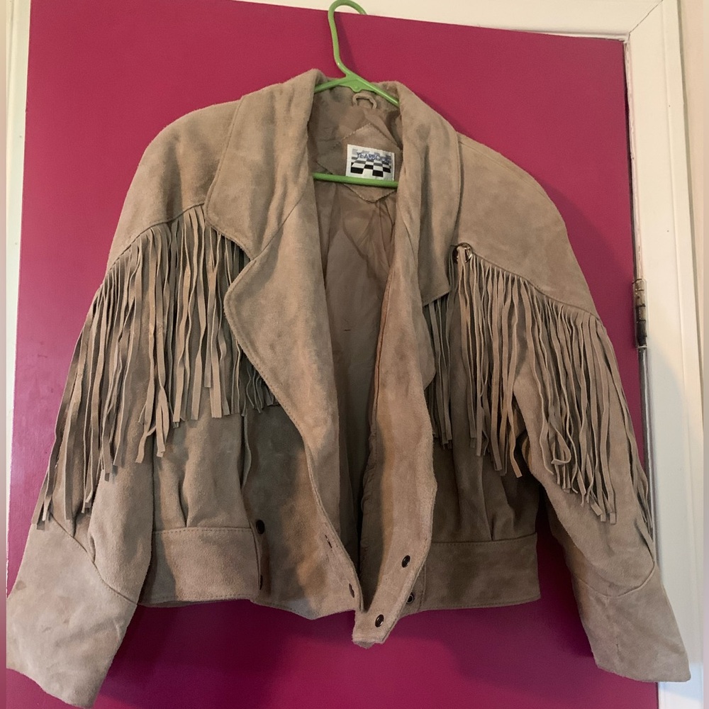 Fringed Leather Jacket 1989
